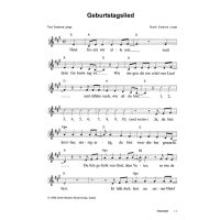 Geburtstagslied (Noten