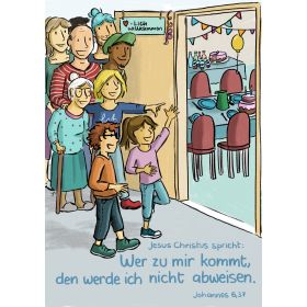 Jahreslosung 2022 - Kinder-Edition Postkarten 10 Stk.