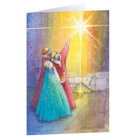 Kunstkarten "Stern über Bethlehem" 6 Stk.