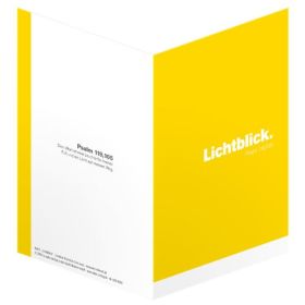 Faltkarte "Lichtblick" - 5er Serie