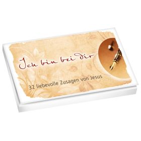 Produktbild des Artikels Schreibwaren - Kartoniert Ich bin bei dir - Textkarten