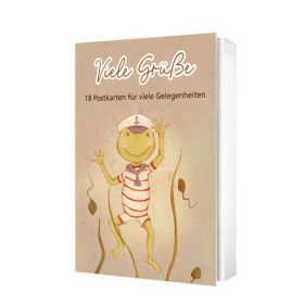 Produktbild des Artikels Schreibwaren - Kartoniert Viele Grüße - Postkartenset