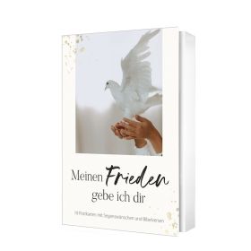 Produktbild des Artikels Schreibwaren - Kartoniert Meinen Frieden gebe ich dir - Postkartenset