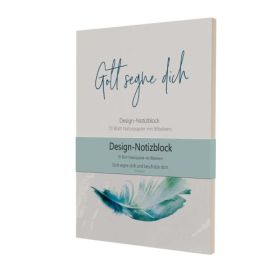 Produktbild des Artikels Schreibwaren Notizblock "Gott segne dich" - groß