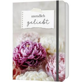 Produktbild des Artikels Unendlich geliebt – Notizbuch (Schreibwaren - Gebunden)