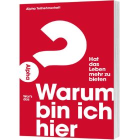Produktbild des Artikels Buch - Geheftet Warum bin ich hier? - Alpha Teilnehmerheft