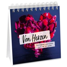 Produktbild des Artikels Buch - Spiralbindung Von Herzen - Aufstellbuch