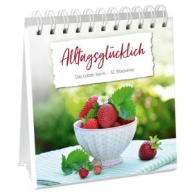 Produktbild des Artikels Buch - Spiralbindung Alltagsglücklich - Aufstellbuch