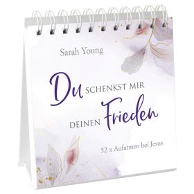 Produktbild des Artikels Buch - Spiralbindung Du schenkst mir deinen Frieden - Aufstellbuch