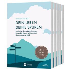 Produktbild des Artikels Buch - Broschiert Dein Leben - Deine Spuren (Sonderausgabe, 5er-Paket)
