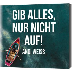 Produktbild des Artikels Audio - CD Gib alles, nur nicht auf!