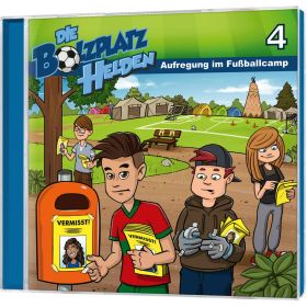 Produktbild des Artikels Aufregung im Fußballcamp - Folge 4 (Hörbuch/Hörspiel - CD)