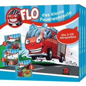 Produktbild des Artikels Hörbuch/Hörspiel - CD Flo - das kleine Feuerwehrauto - Die 3-CD Hörspielbox 1