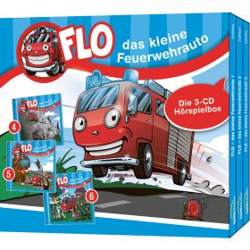 Produktbild des Artikels Hörbuch/Hörspiel - CD Flo - das kleine Feuerwehrauto - Die 3-CD Hörspielbox 2