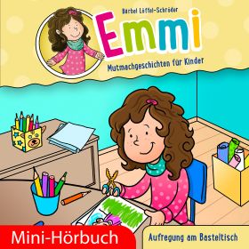 Produktbild des Artikels Aufregung am Basteltisch (1) - Emmi-Mini-Hörbuch (MP3-Hörbuch - Download)