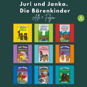 Produktbild des Artikels Juri und Janka - Die Bärenkinder - alle 9 Folgen (MP3-Hörspiel - Download)