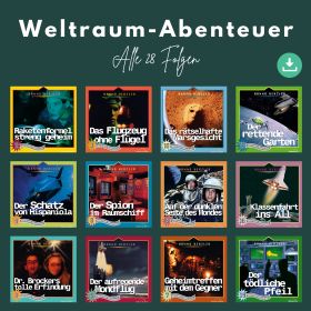 Produktbild des Artikels MP3-Hörspiel - Download Weltraum-Abenteuer - alle 28 Folgen