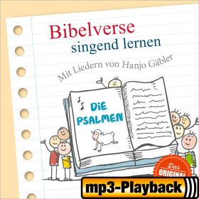 Produktbild des Artikels MP3-Album - Download Bibelverse singend lernen - Die Psalmen (Playback ohne Backings)