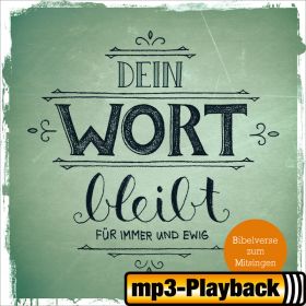 Verlass dich auf den Herrn (Playback ohne Backings)