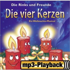 Produktbild des Artikels MP3-Track - Download Die vier Kerzen (Playback)