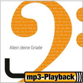 Allein deine Gnade (Playback ohne Backings)