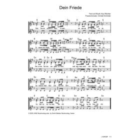 Produktbild des Artikels Noten - Download Dein Friede