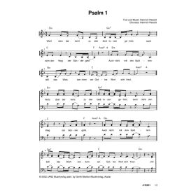Produktbild des Artikels Noten - Download Psalm 1
