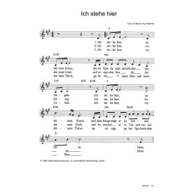 Produktbild des Artikels Noten - Download Ich stehe hier