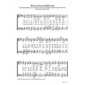 Produktbild des Artikels Weil ich Jesu Schäflein bin (Noten - Download)