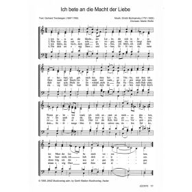 Produktbild des Artikels Ich bete an die Macht der Liebe (Noten - Download)