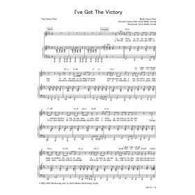 Produktbild des Artikels Noten - Download I've Got The Victory