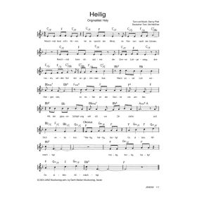Produktbild des Artikels Heilig / Holy (Noten - Download)