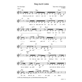 Produktbild des Artikels Noten - Download Sieg durch Liebe