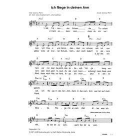 Produktbild des Artikels Ich fliege in deinen Arm / I Fly (Noten - Download)