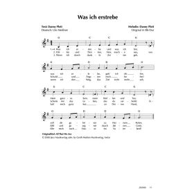 Produktbild des Artikels Was ich erstrebe / All that we are (Noten - Download)