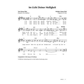 Produktbild des Artikels Im Licht deiner Heiligkeit / In the beauty of holiness (Noten - Download)