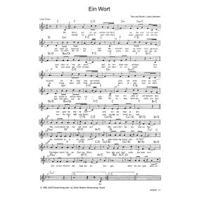 Produktbild des Artikels Noten - Download Ein Wort