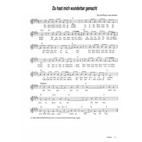 Produktbild des Artikels Noten - Download Du hast mich wunderbar gemacht