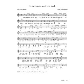 Produktbild des Artikels Noten - Download Gemeinsam sind wir stark