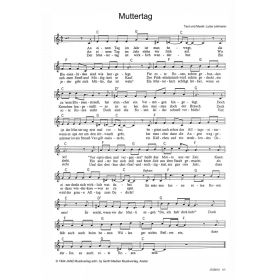 Produktbild des Artikels Noten - Download Muttertag