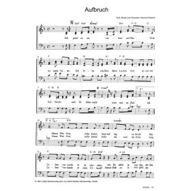 Produktbild des Artikels Noten - Download Aufbruch