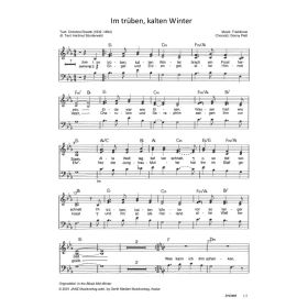 Produktbild des Artikels Im trüben, kalten Winter / In The Black Mid-Winter (Noten - Download)