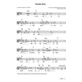 Produktbild des Artikels Noten - Download Tochter Zion