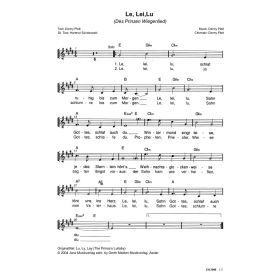 Produktbild des Artikels Le, Lei, Lu (Des Prinzen Wiegenlied) / Lu, Ly, Lay (The Prince's Lullaby) (Noten - Download)