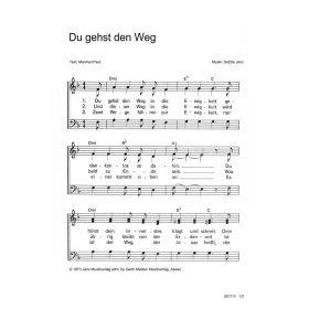 Produktbild des Artikels Du gehst den Weg (Noten - Download)