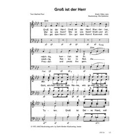 Produktbild des Artikels Groß ist der Herr (Noten - Download)