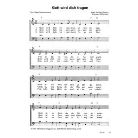 Produktbild des Artikels Noten - Download Gott wird dich tragen / God will take care of you