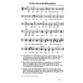 Produktbild des Artikels Ich freu mich auf die Weihnachtszeit (Noten - Download)