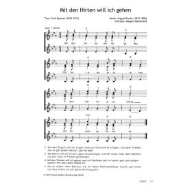 Produktbild des Artikels Mit den Hirten will ich gehen (Noten - Download)