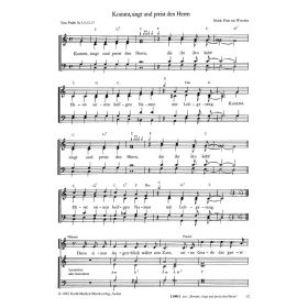 Produktbild des Artikels Noten - Download Kommt, singt und preist den Herrn